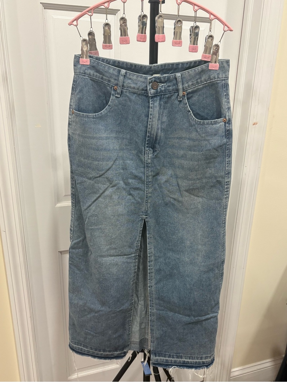 Primark Denim Midi Skirt